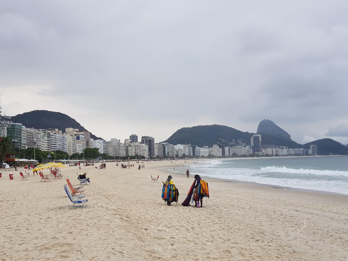 Copacabana Beach Rio de Janeiro Exteriér fotografie
